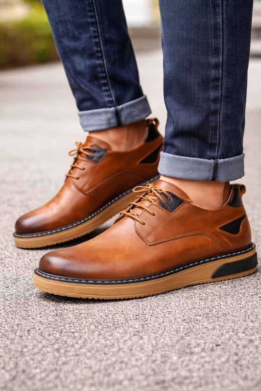 Chaussure Homme Luxe – Cuir Véritable Premium